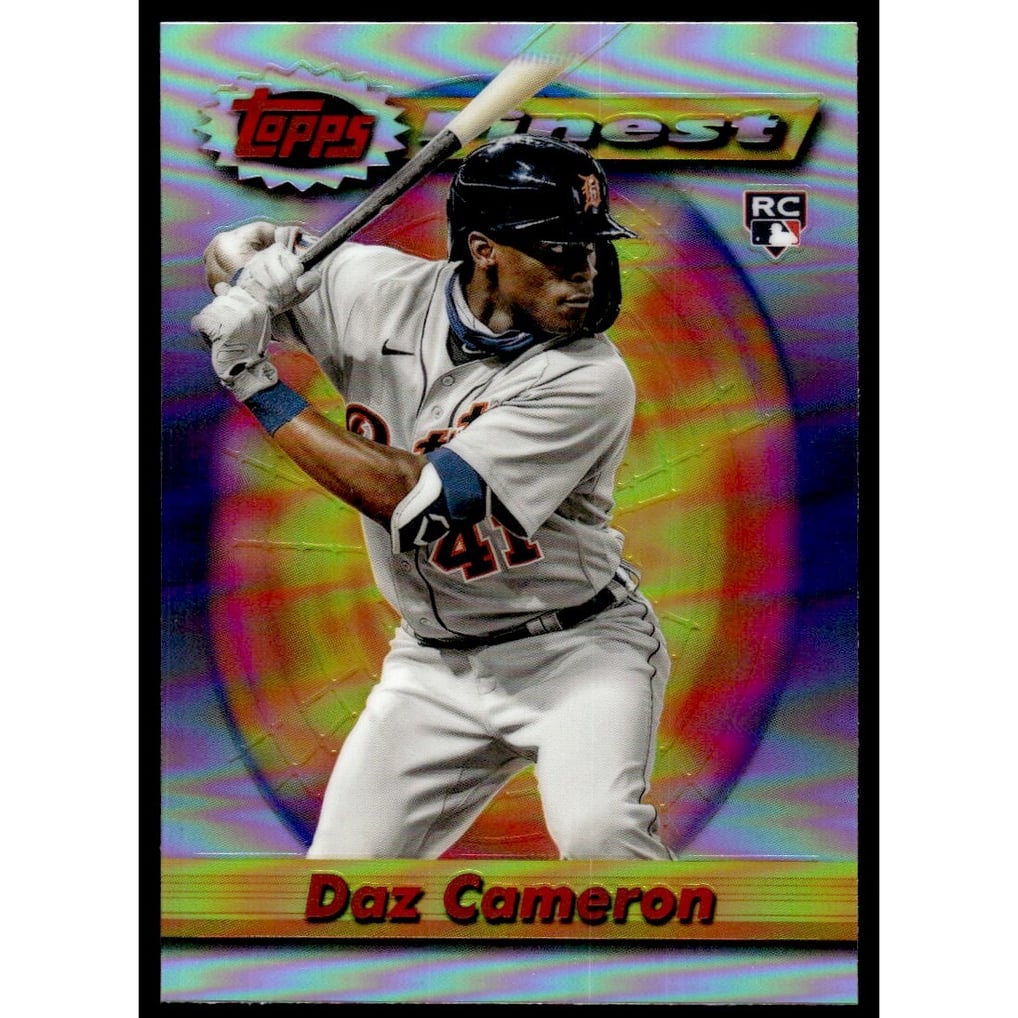 2021 Finest Flashbacks Refractors #152 Daz Cameron