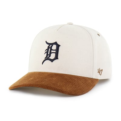 Detroit Tigers Carhartt x '47 Undyed Relaxed Hitch Adjustable Hat - Natural/Brown