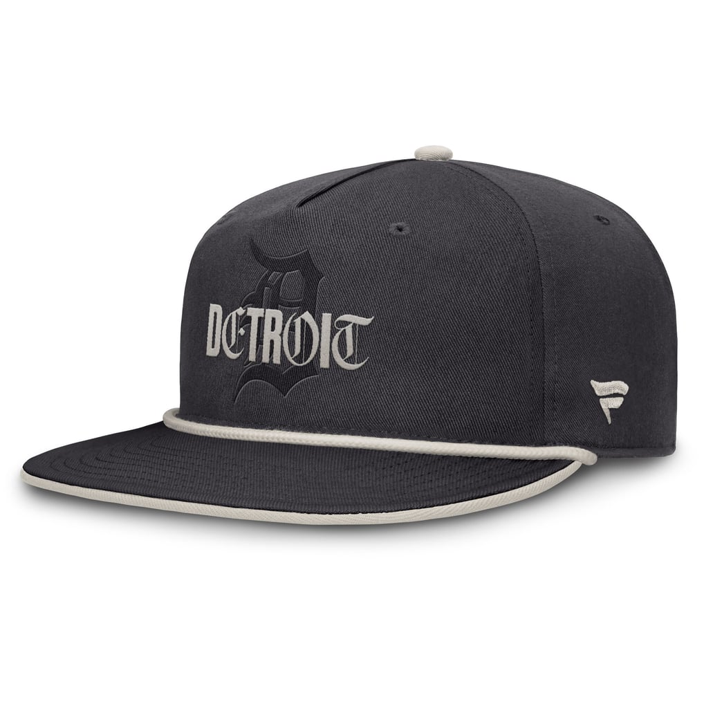 Detroit Tigers Fanatics Gapper Snapback Hat - Graphite