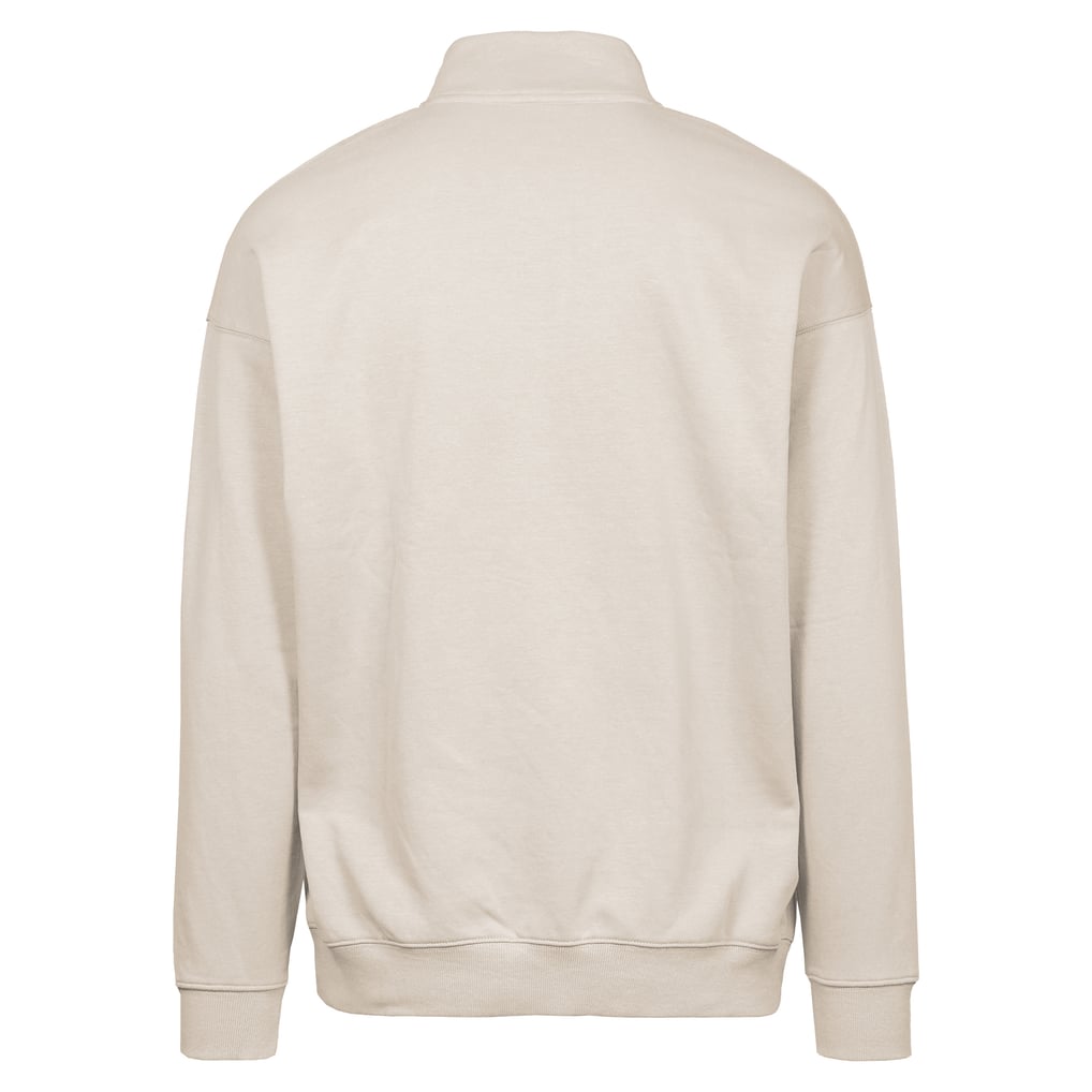 Detroit Tigers Levelwear Murray Core Logo Quarter-Zip Pullover Top - Khaki