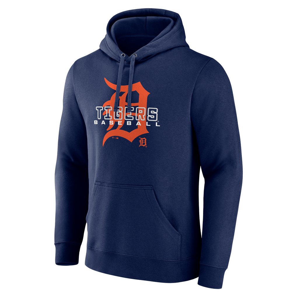 Detroit Tigers Stellar Pullover Hoodie - Navy