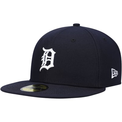 Detroit Tigers New Era Authentic Collection On-Field Home 59FIFTY Fitted Hat - Navy