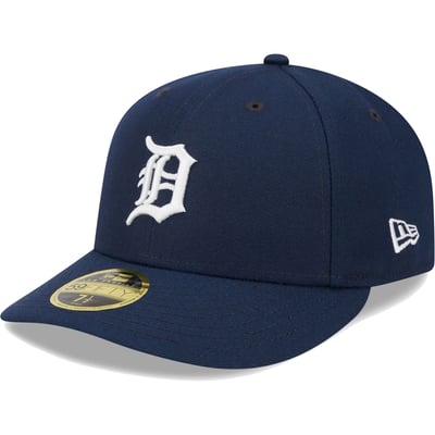 Detroit Tigers New Era Oceanside Low Profile 59FIFTY Fitted Hat - Navy