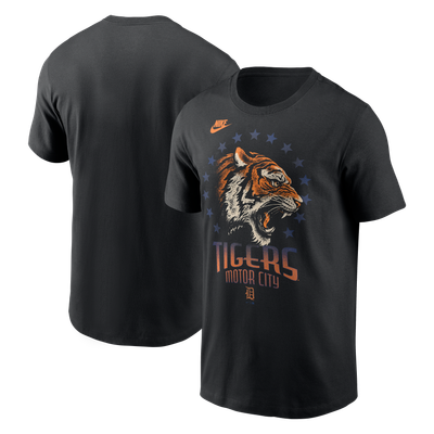  Detroit Tigers Nike Local T-Shirt - Black