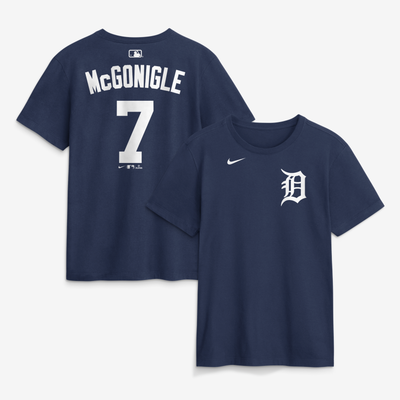 Kevin McGonigle Detroit Tigers Nike Name & Number T-Shirt - Navy
