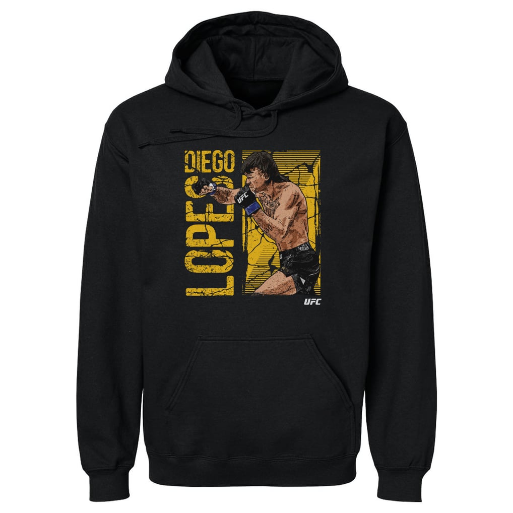 Diego Lopes UFC 500 Level Strike Pullover Hoodie - Black