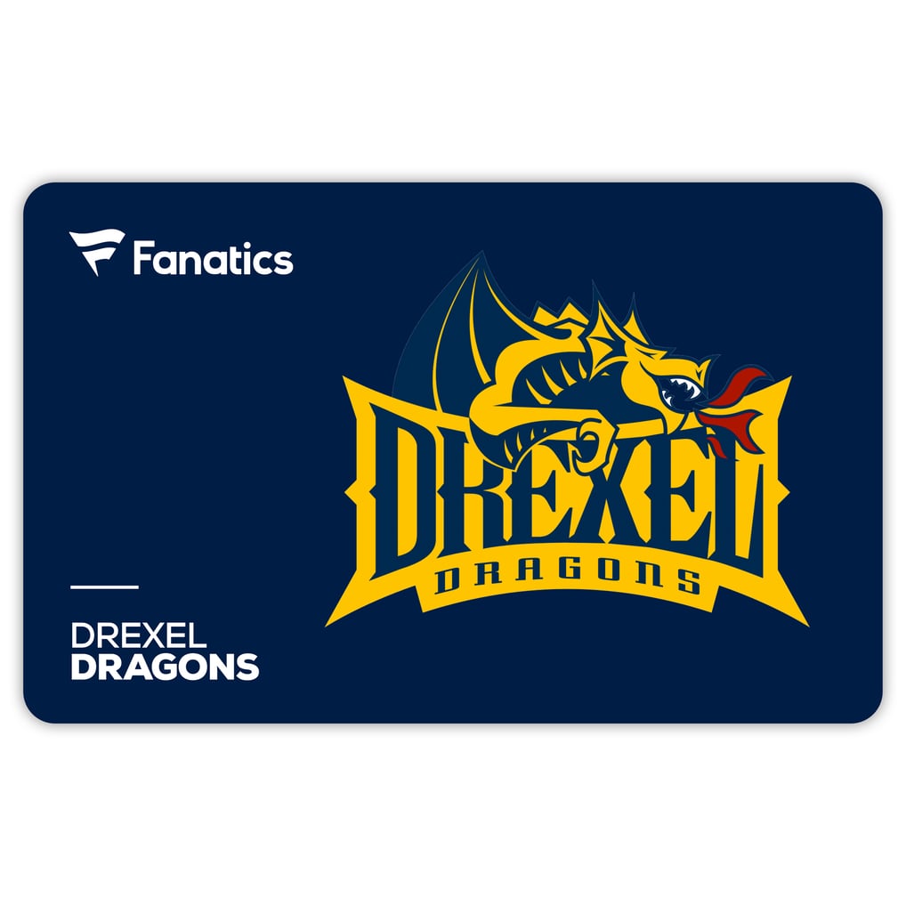 Drexel Dragons Fanatics eGift Card ($10 - $500)