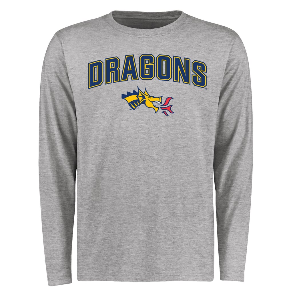 Drexel Dragons Proud Mascot Long Sleeve T-Shirt - Ash