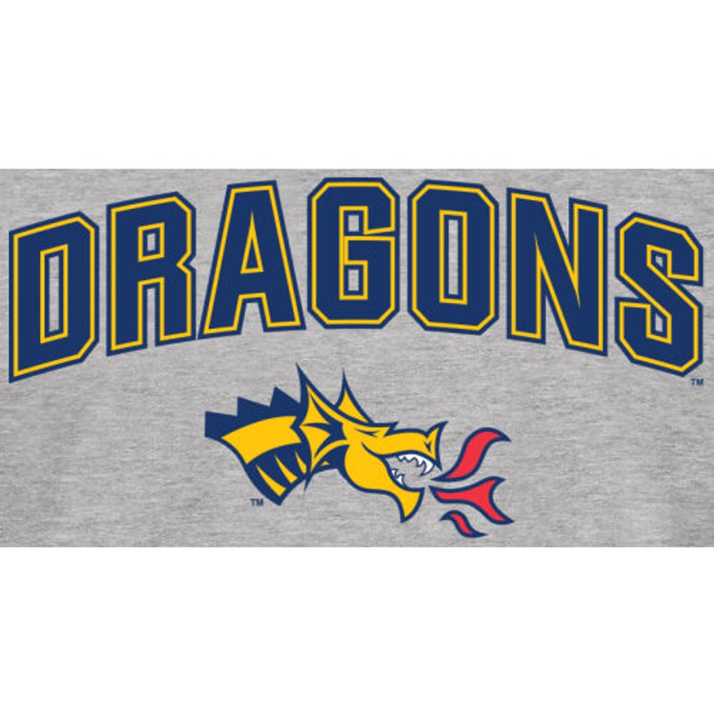 Drexel Dragons Proud Mascot Long Sleeve T-Shirt - Ash