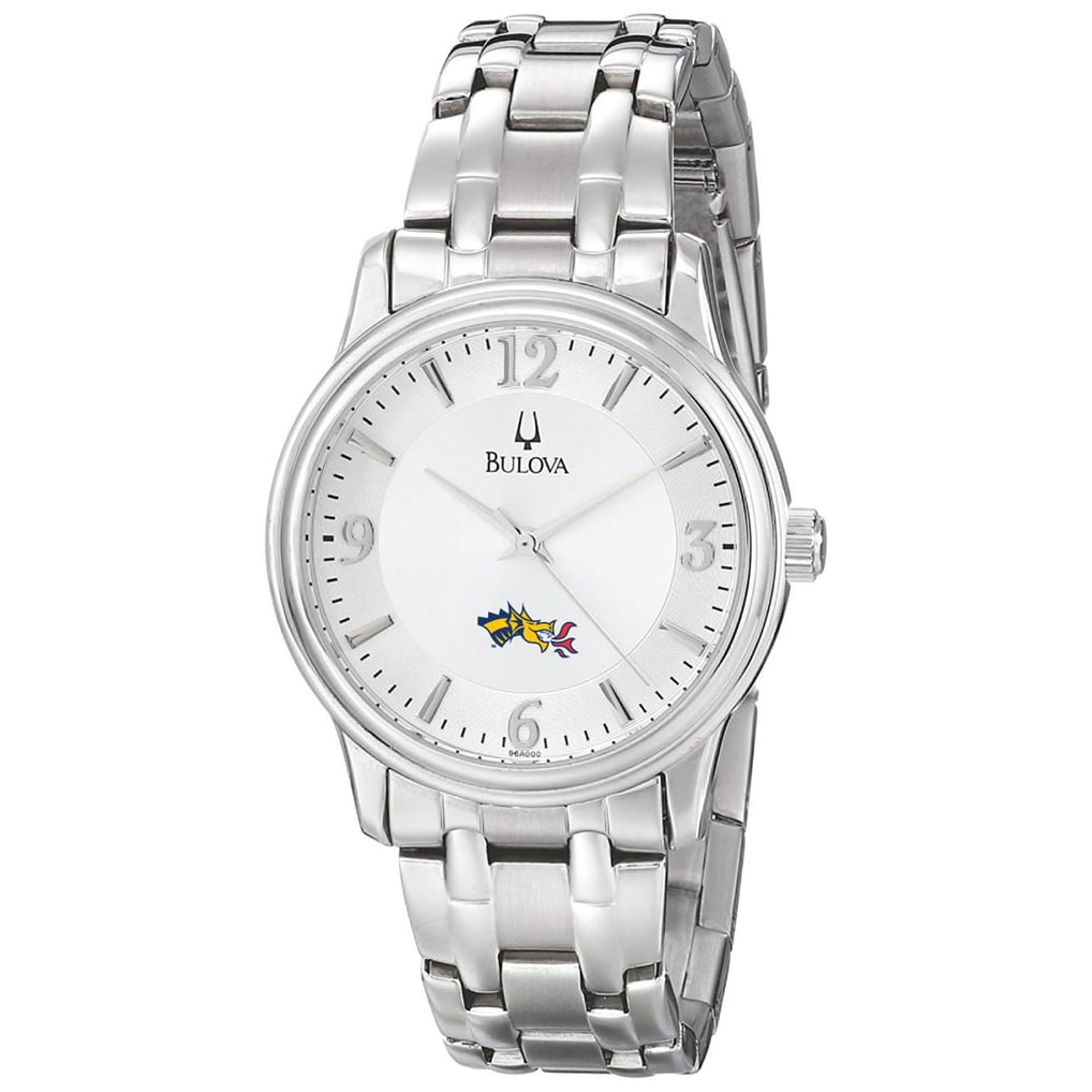  Drexel Dragons Bulova Stainless Steel Quartz Watch - Silver