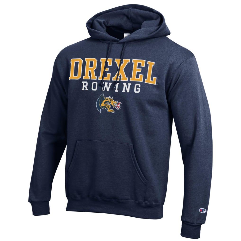 Drexel Dragons Champion Rowing Eco Powerblend Pullover Hoodie – Navy