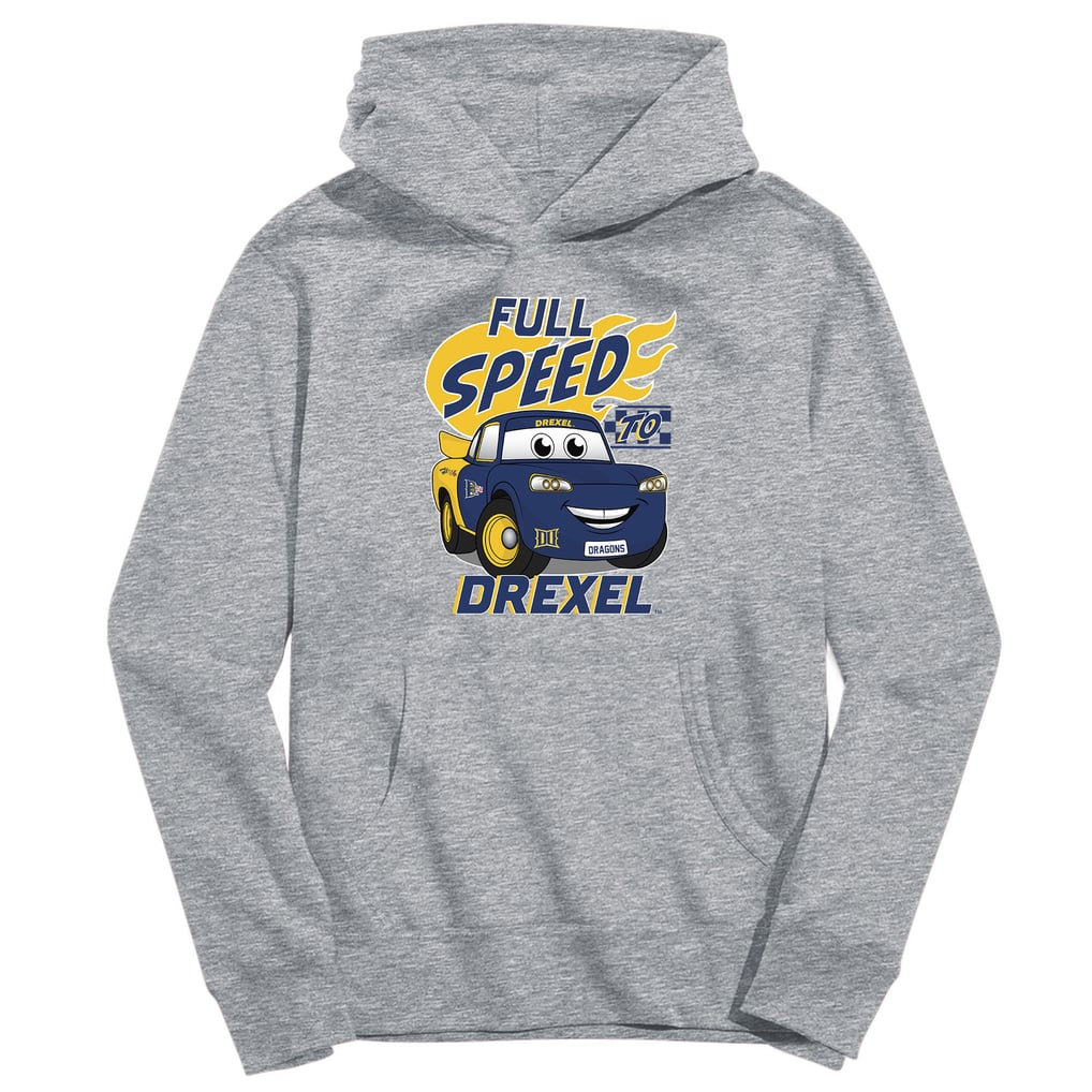 Drexel Dragons Vive La Fete Toddler Full Speed Pullover Hoodie - Gray