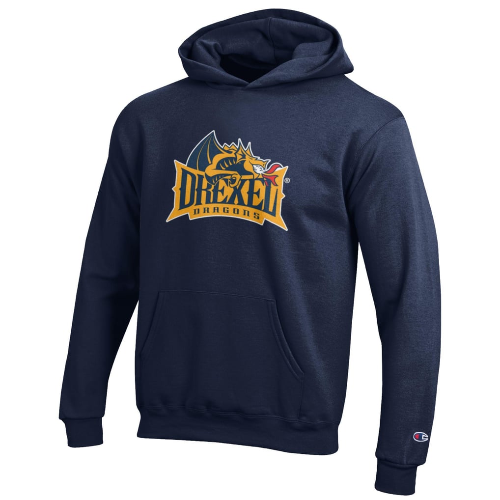 Drexel Dragons Champion Youth Eco Powerblend Pullover Hoodie - Navy