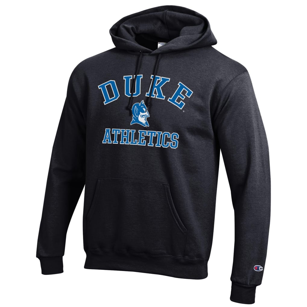  Duke Blue Devils Champion Arch Logo Athletics Pullover Hoodie - Black
