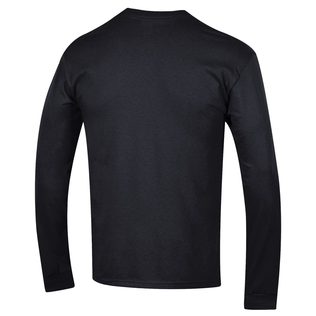  Duke Blue Devils Champion Arch Over Logo 2-Hit Long Sleeve T-Shirt - Black