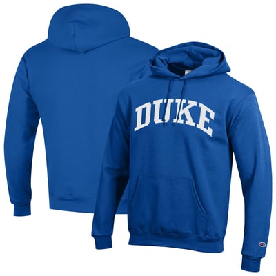  Duke Blue Devils Champion Basic Arch Fleece Pullover Hoodie - Royal