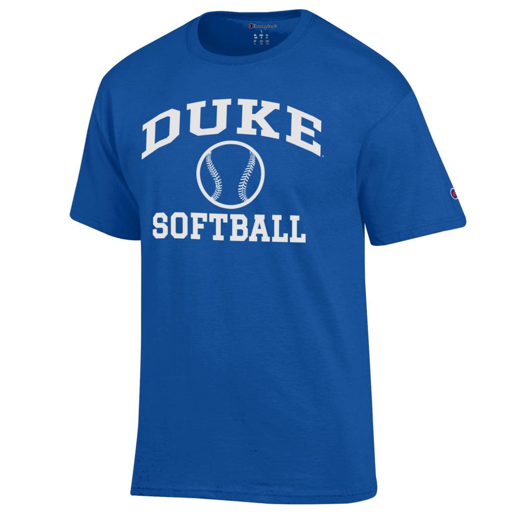  Duke Blue Devils Champion Icon Logo Softball T-Shirt - Royal