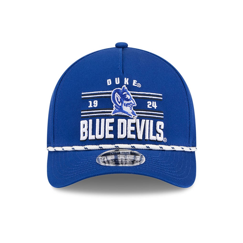  Duke Blue Devils New Era Historic March Madness 9FORTY M-Crown Adjustable Hat - Royal