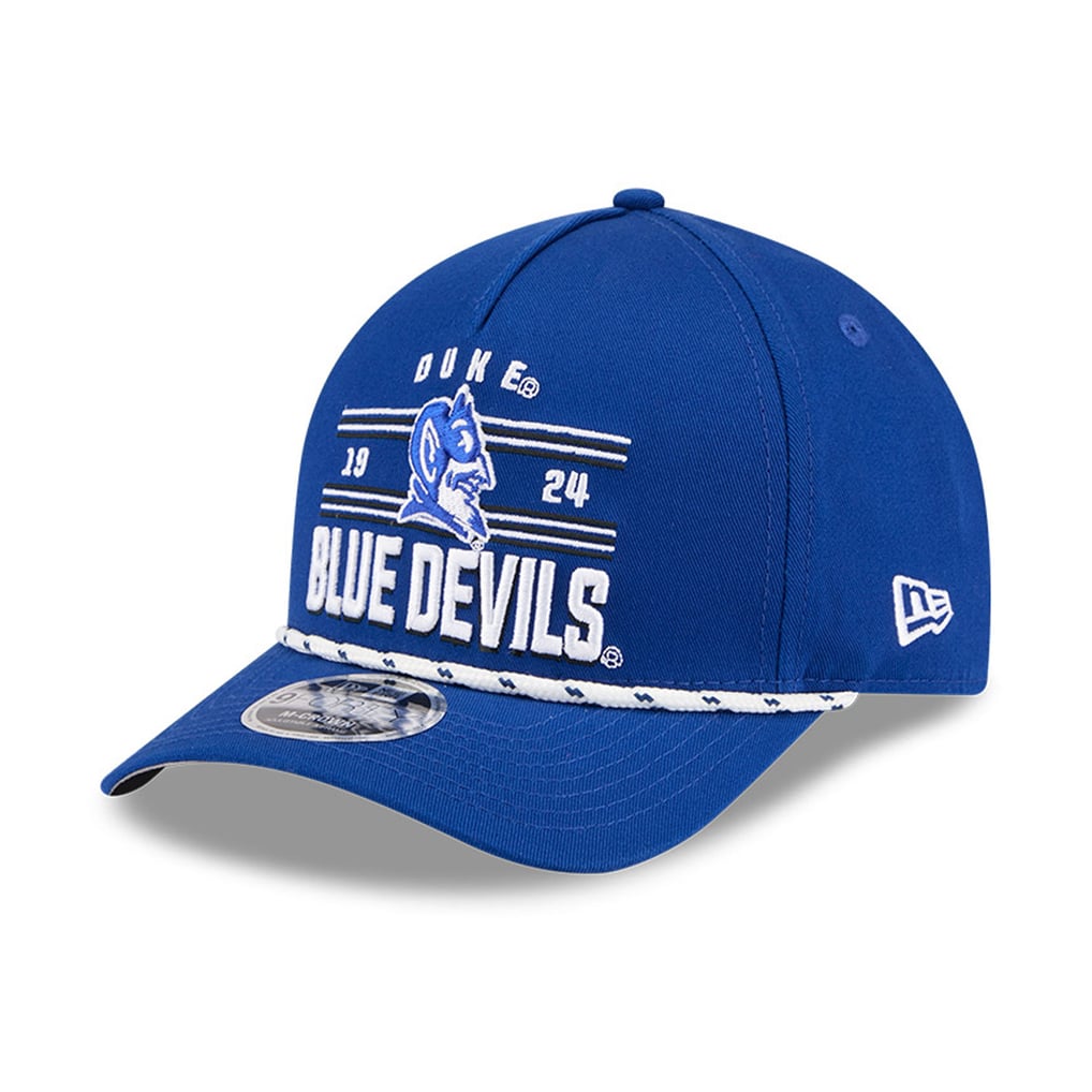  Duke Blue Devils New Era Historic March Madness 9FORTY M-Crown Adjustable Hat - Royal