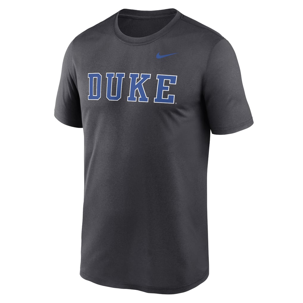 Duke Blue Devils Nike Primetime Legend Wordmark T-Shirt - Anthracite