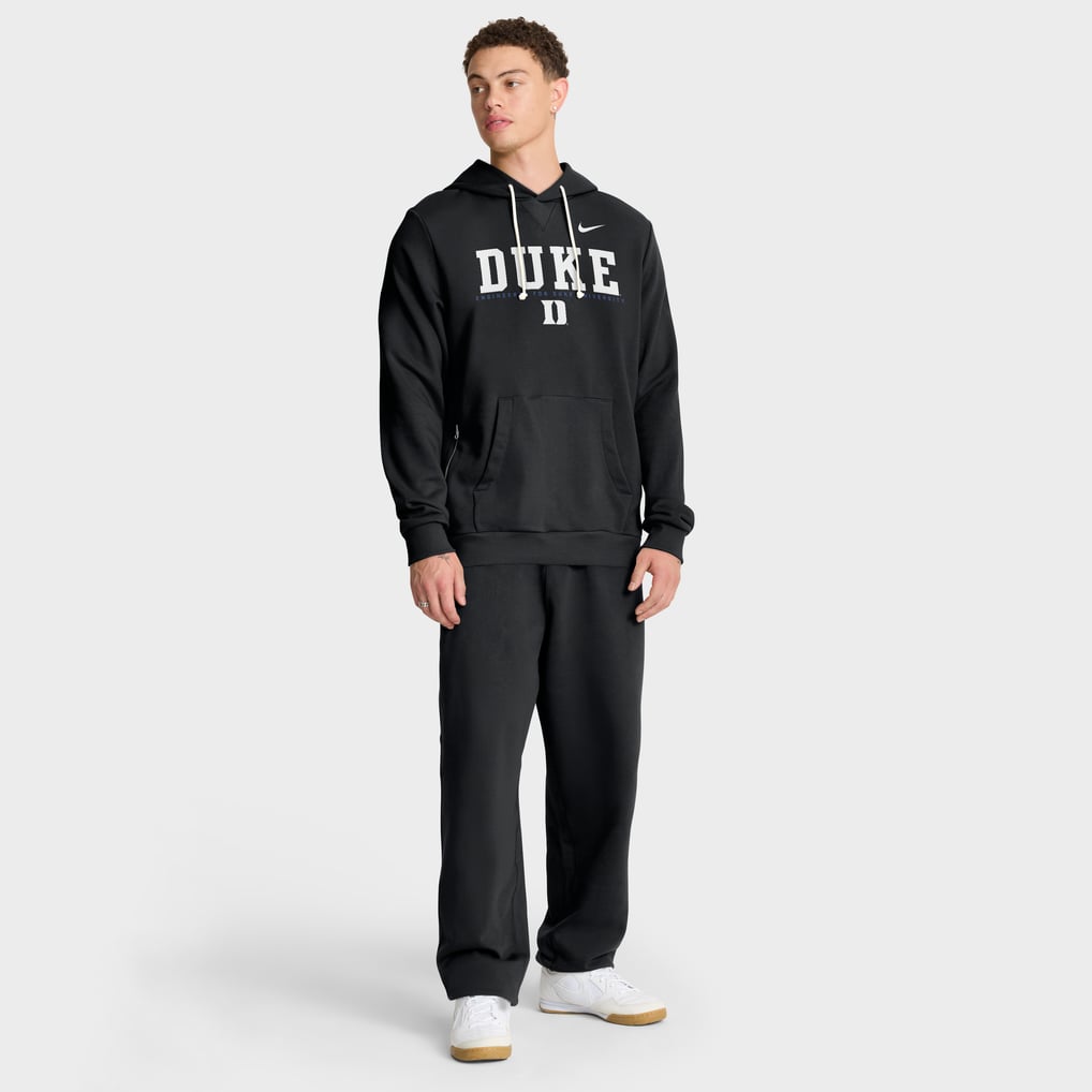Duke Blue Devils Nike 2025 Sideline Standard Issue Dri-FIT Hoodie - Black