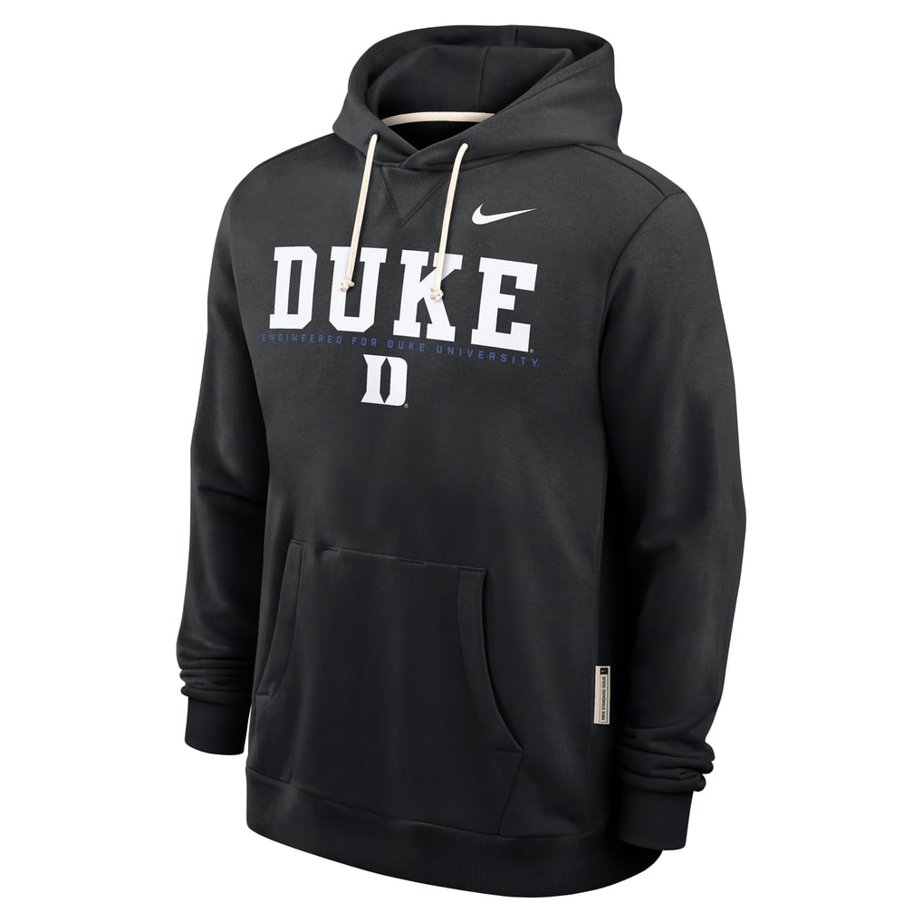 Duke Blue Devils Nike 2025 Sideline Standard Issue Dri-FIT Hoodie - Black