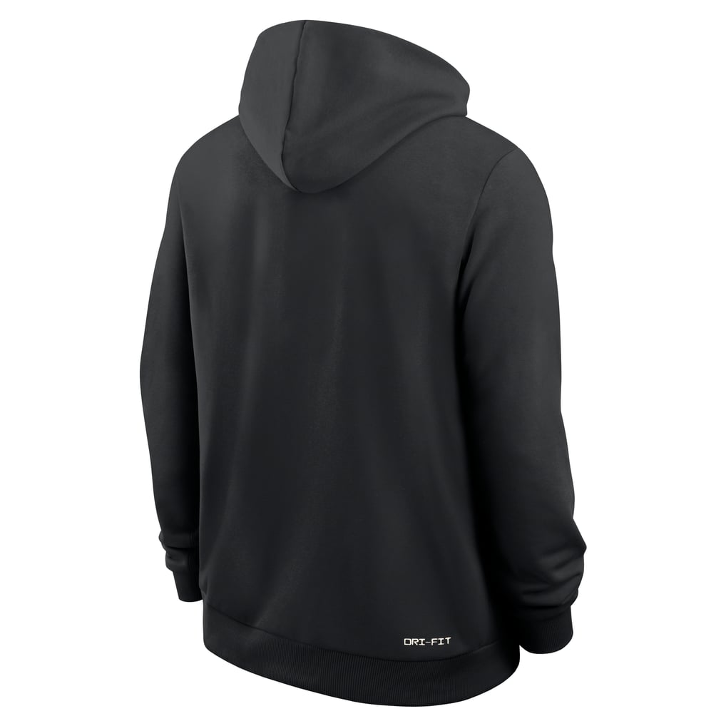 Duke Blue Devils Nike 2025 Sideline Standard Issue Dri-FIT Hoodie - Black