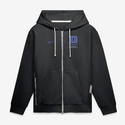  Duke Blue Devils Nike 2026 Sideline Standard Issue Dri-FIT Full-Zip Hoodie - Black