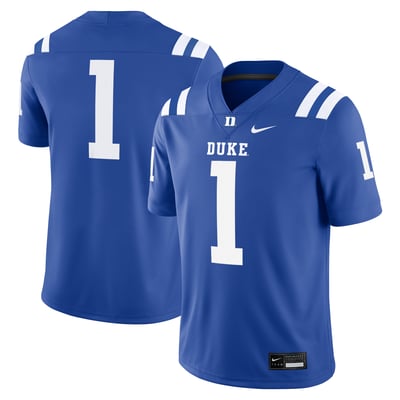 #1 Duke Blue Devils Nike Game Jersey - Royal
