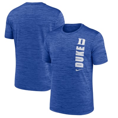 Duke Blue Devils Nike 2024 Sideline Velocity Dri-FIT T-Shirt - Royal