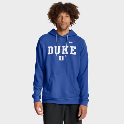 Duke Blue Devils Nike 2025 Sideline Standard Issue Dri-FIT Hoodie - Royal