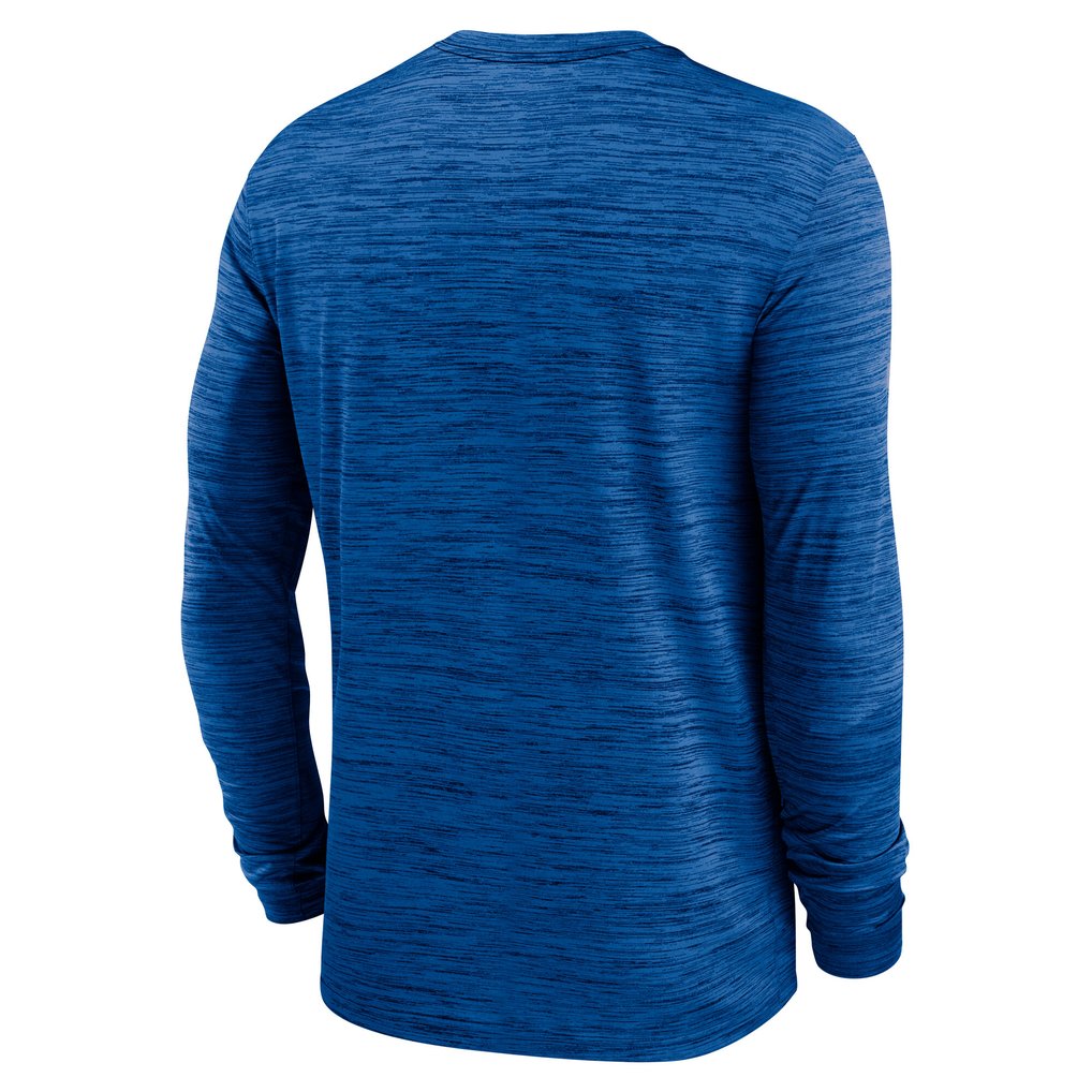 Duke Blue Devils Nike 2025 Sideline Velocity Dri-FIT Long Sleeve T-Shirt - Royal