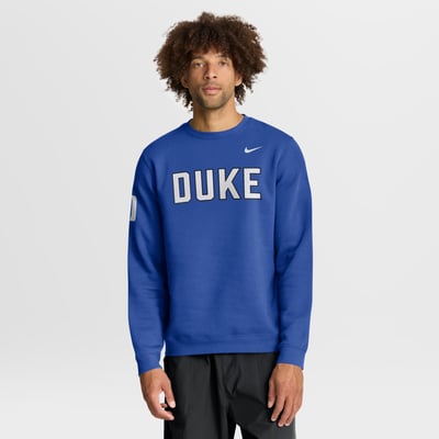 Duke Blue Devils Nike 2026 Sideline Club Sweatshirt - Royal