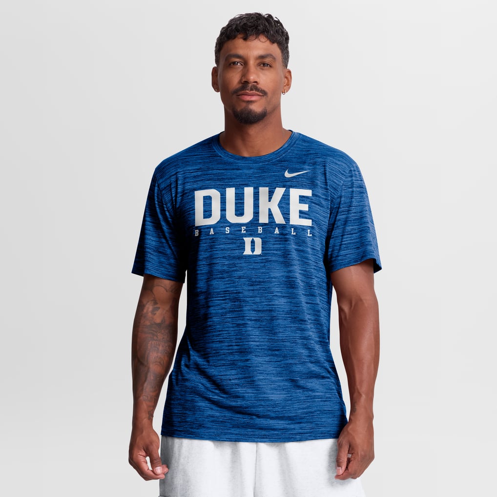 Duke Blue Devils Nike Dugout Velocity Dri-FIT T-Shirt - Royal