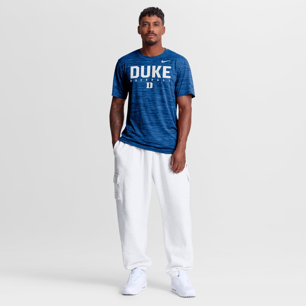 Duke Blue Devils Nike Dugout Velocity Dri-FIT T-Shirt - Royal