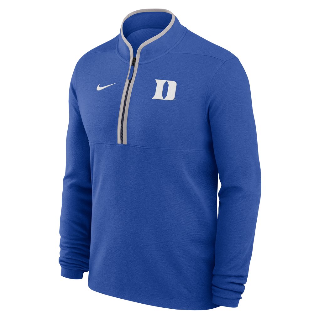 Duke Blue Devils Nike Lightweight Victory Dri-FIT Half-Zip Pullover - Royal