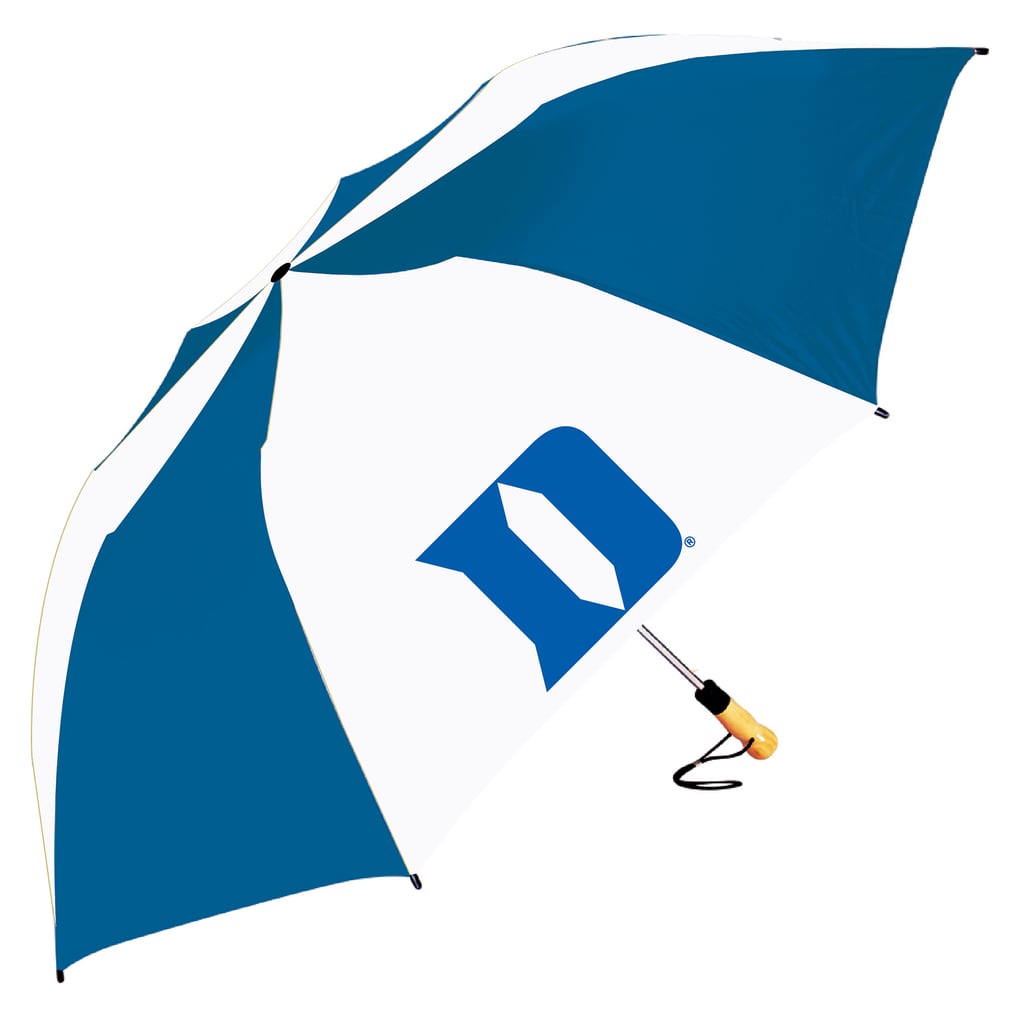 Duke Blue Devils The Big Storm 58" Oversized Auto Open Folding Umbrella - Royal/White