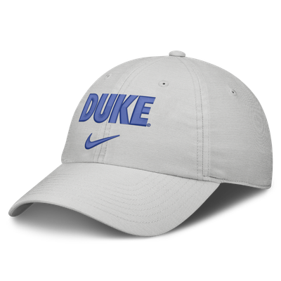 Duke Blue Devils Nike Unisex 2026 On-Field Gameday Club Adjustable Hat - Gray
