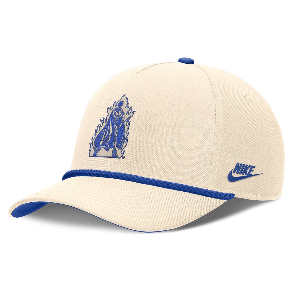  Duke Blue Devils Nike Unisex Legacy Vintage Rope Rise Adjustable Hat - Natural
