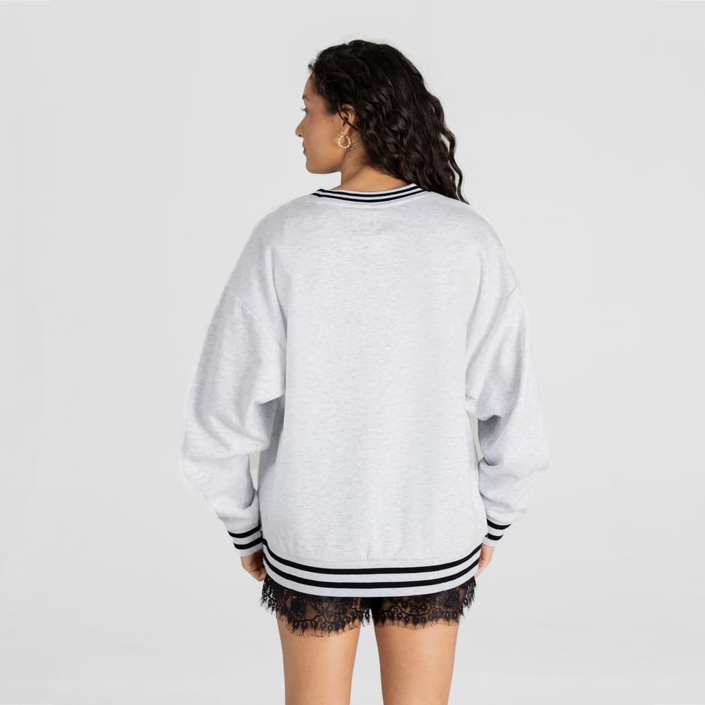 Duke Blue Devils Gameday Couture Women's Easy Energy Sweatshirt - Ash