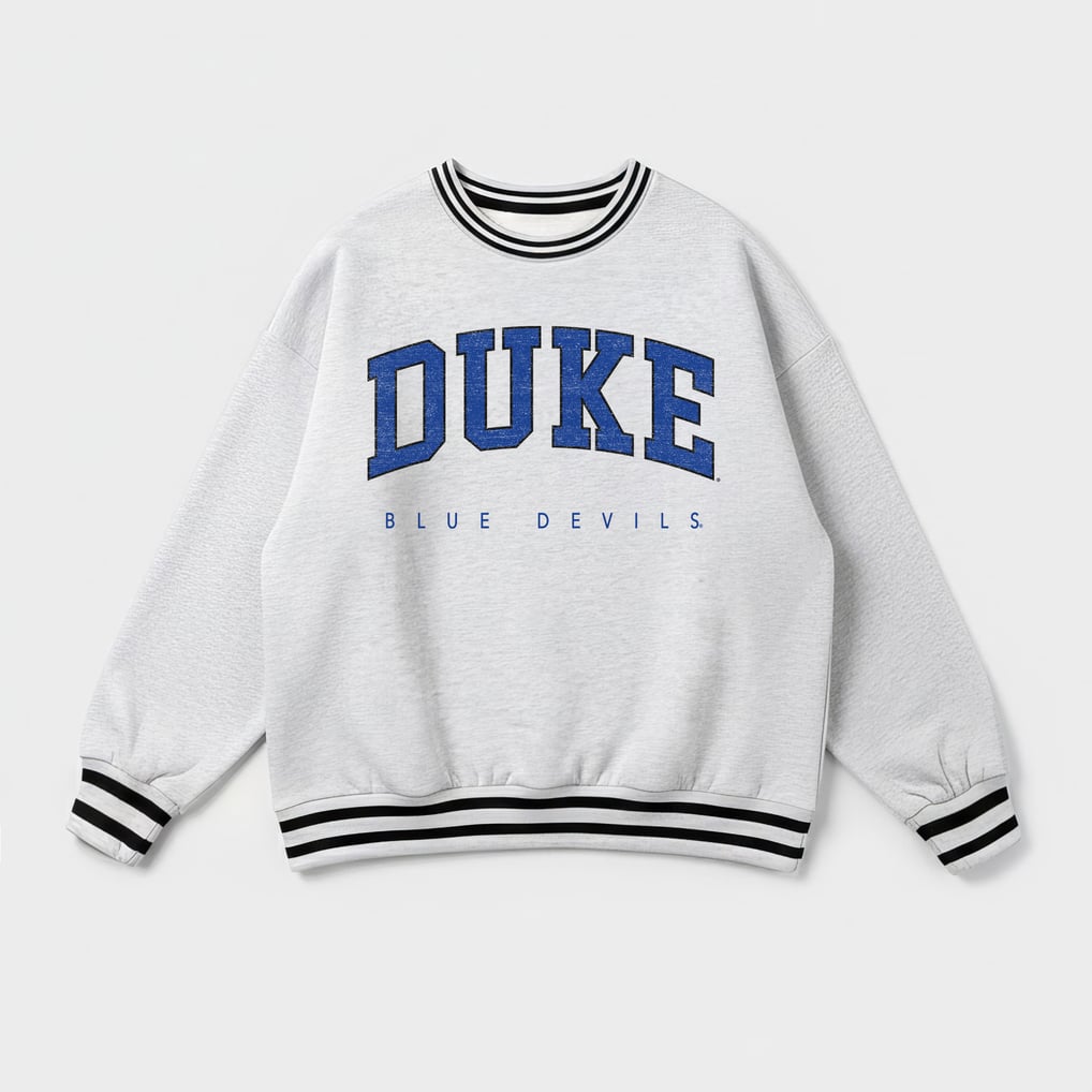 Duke Blue Devils Gameday Couture Women's Easy Energy Sweatshirt - Ash