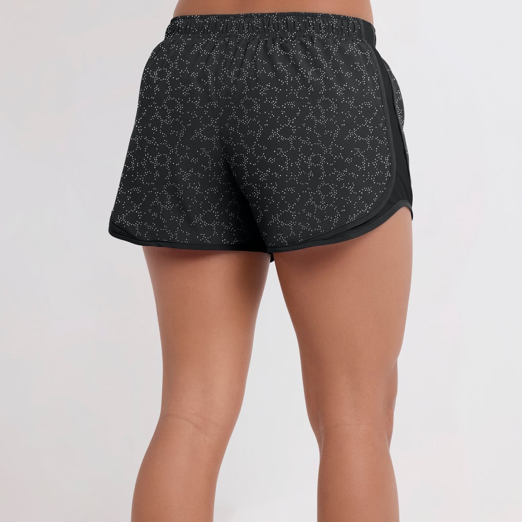 Duke Blue Devils Nike Women's Tempo Pattern Dri-FIT Shorts - Black