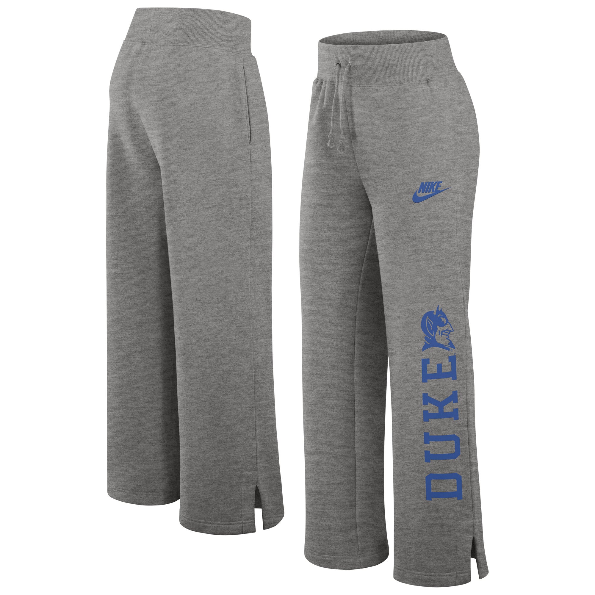 Women's Nike Heather Gray Duke Blue Devils Legacy One Line Phoenix ...
