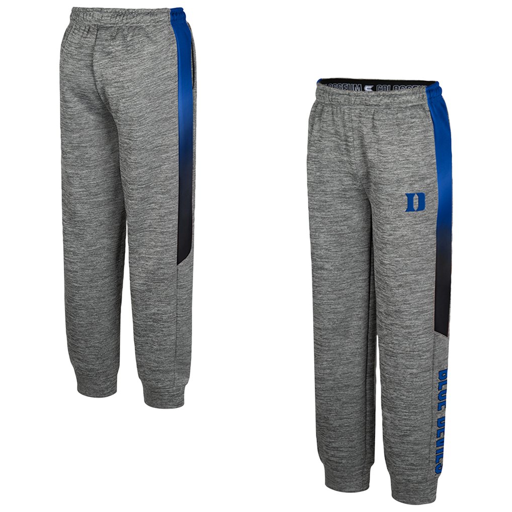 Duke Blue Devils Colosseum Youth The Gang Pants - Gray