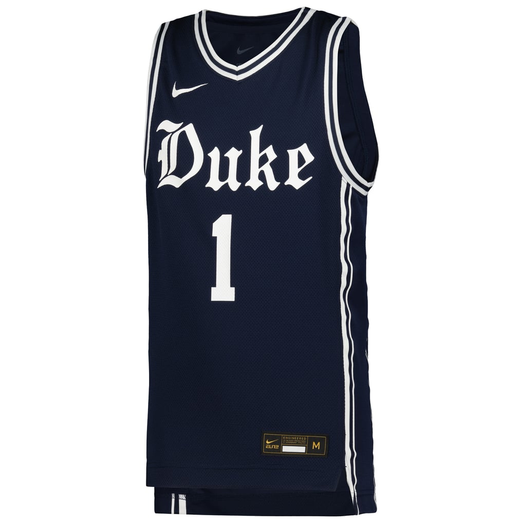 #1 Duke Blue Devils Nike Youth Icon Replica Basketball Jersey - Navy