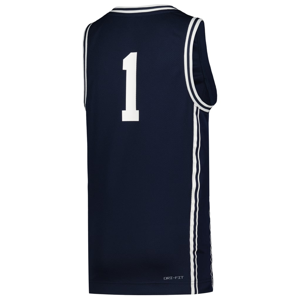 #1 Duke Blue Devils Nike Youth Icon Replica Basketball Jersey - Navy
