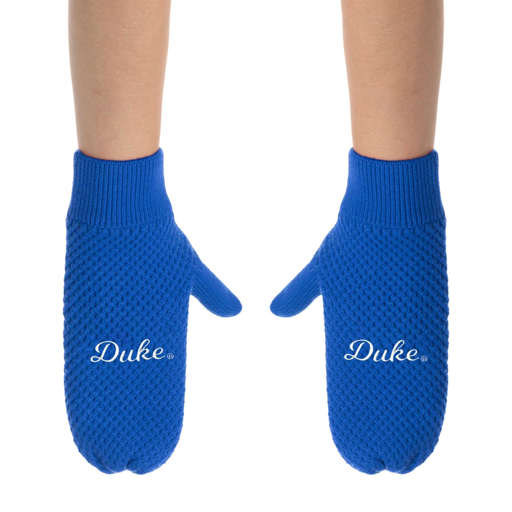 Duke Blue Devils ZooZatz Knit Bow Headband & Mittens Bundle