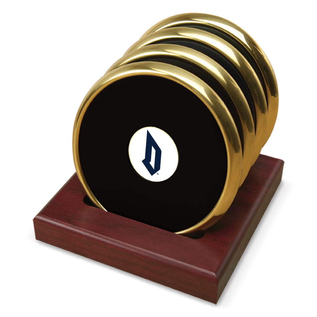 Duquesne Dukes Team Logo 4-Piece Coaster Set - Gold
