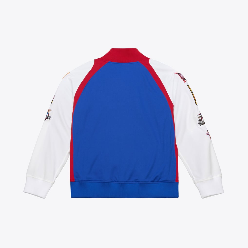 Allen Iverson 2006 NBA All-Star Game Mitchell & Ness Authentic Full-Zip Jacket - Blue/White