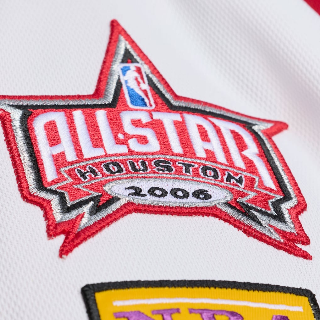 Allen Iverson 2006 NBA All-Star Game Mitchell & Ness Authentic Full-Zip Jacket - Blue/White